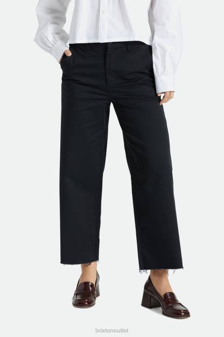 Women Brixton Black Victory Wide Leg Pant Apparel