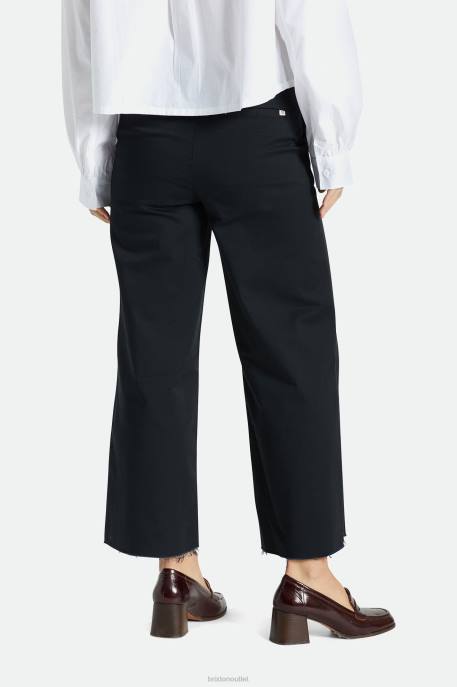 Women Brixton Black Victory Wide Leg Pant Apparel