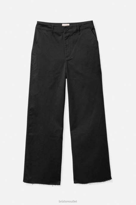 Women Brixton Black Victory Wide Leg Pant Apparel