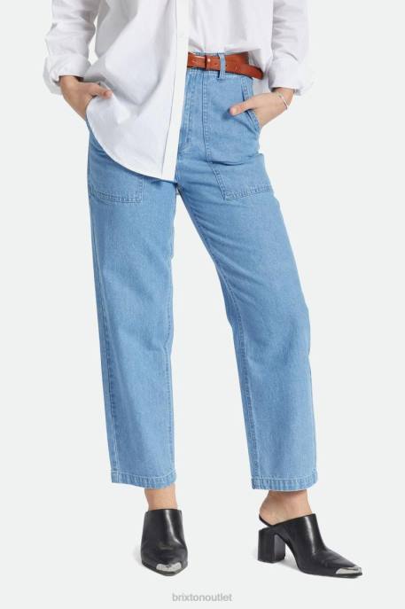 Women Brixton Faded Indigo Vancouver Pant Apparel