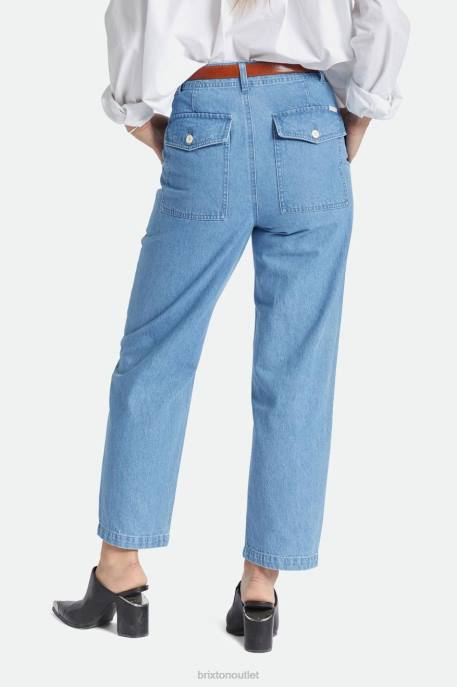 Women Brixton Faded Indigo Vancouver Pant Apparel