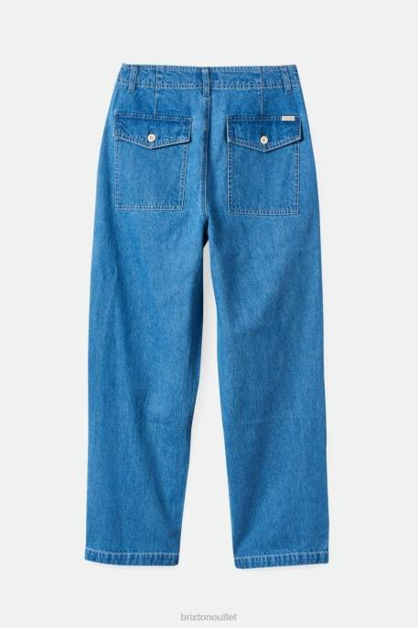 Women Brixton Faded Indigo Vancouver Pant Apparel