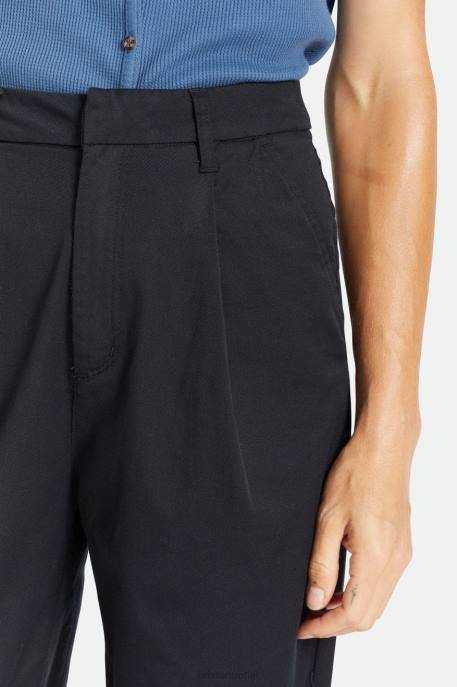 Women Brixton Jet Black Victory Trouser Pant Apparel