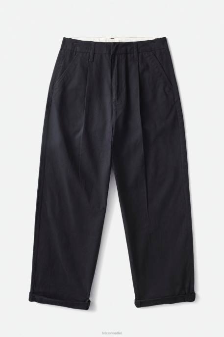 Women Brixton Jet Black Victory Trouser Pant Apparel