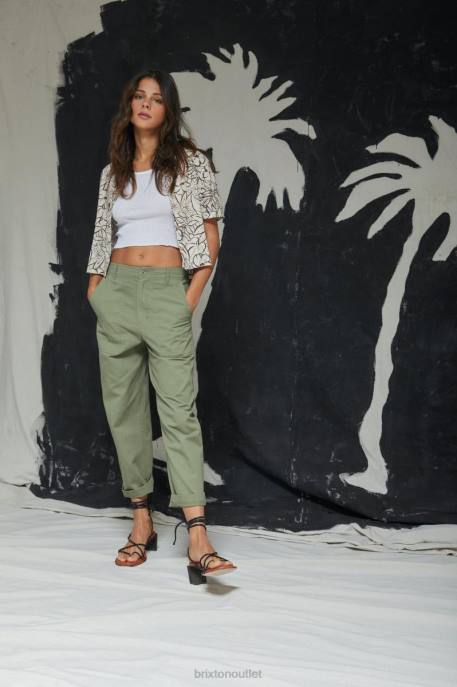 Women Brixton Olive Surplus Vancouver Pant Apparel