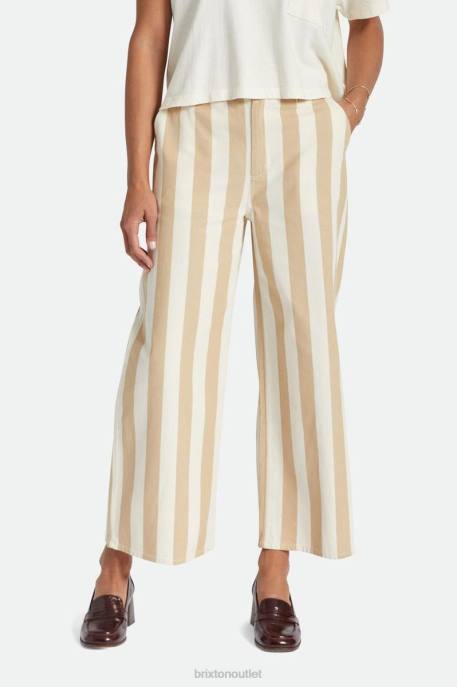 Women Brixton Sand Victory Wide Leg Pant Apparel
