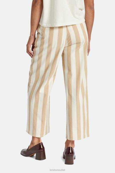 Women Brixton Sand Victory Wide Leg Pant Apparel