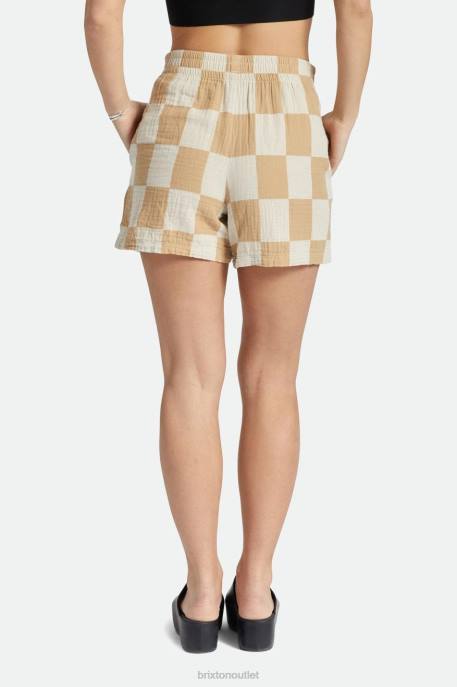 Women Brixton Sand Mykonos Boxer Short Apparel