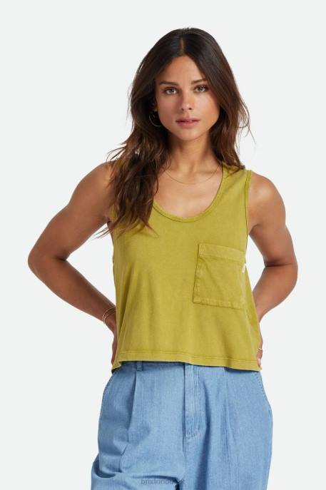 Women Brixton Moss Carefree Pocket Tank Apparel