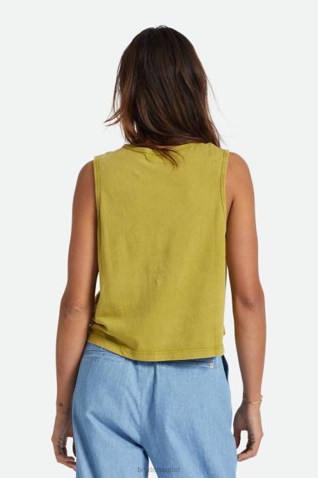 Women Brixton Moss Carefree Pocket Tank Apparel