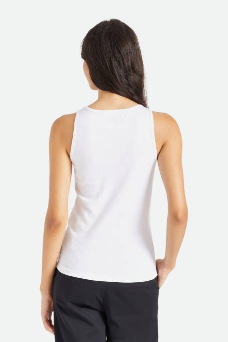 Women Brixton White Willie Nelson Shotgun Tank Top Apparel