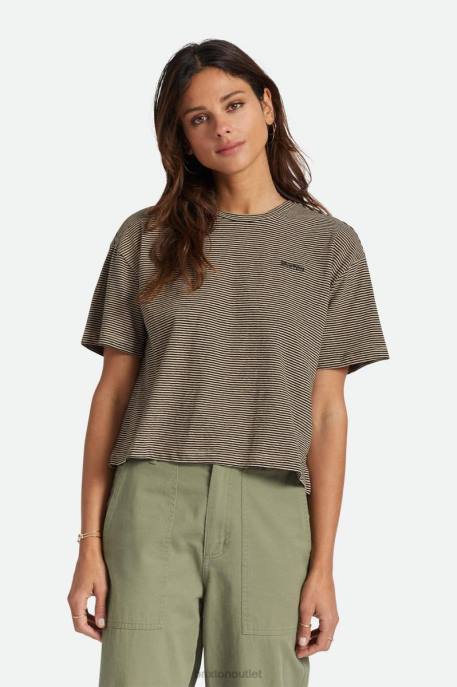 Women Brixton Sand Grenada S/S Skimmer Tee Apparel