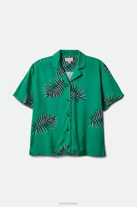 Women Brixton Leprechaun Bunker Paradise S/S Woven Apparel