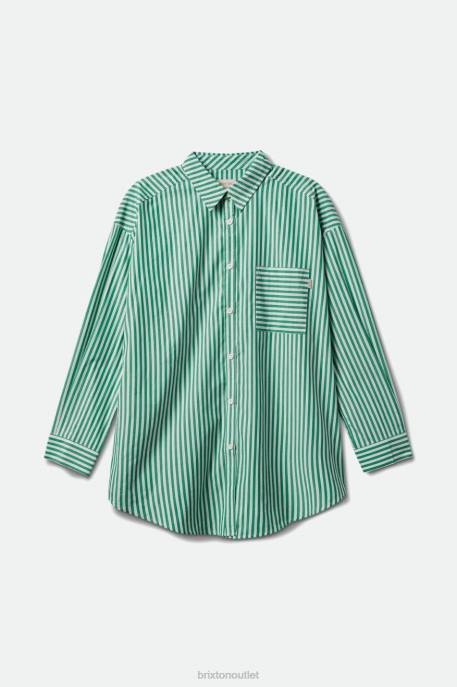 Women Brixton Leprechaun Sidney Oversized L/S Woven Apparel