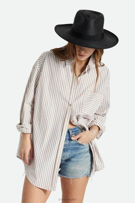 Women Brixton Mojave Sidney Oversized L/S Woven Apparel